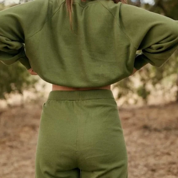 NEW Christy Dawn Sonny Pant in Olive Green - Picture 3 of 6